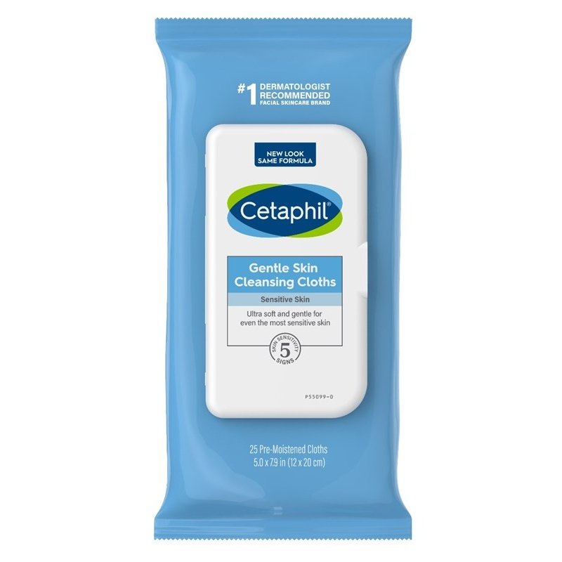 Cetaphil Gentle Skin Cleansing Clothes 25 Count