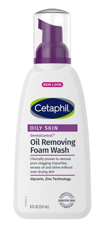Cetaphil Derma Control Foam Wash Oil Removing 8oz