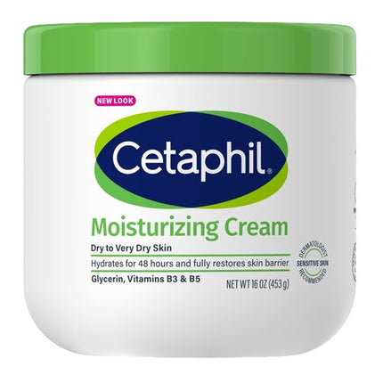 Cetaphil Moisturizing Cream 16oz Jar Dry To Very Dry Skin