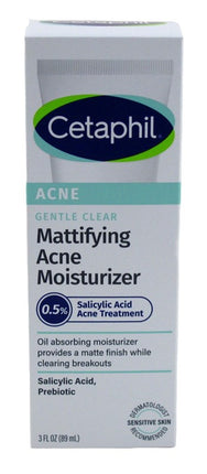 Cetaphil Gentle Clear Acne Moisturizer Mattifying 3oz