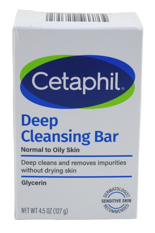 Cetaphil Deep Cleansing Bar 4.5oz