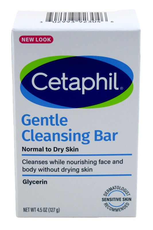 Cetaphil Gentle Cleansing Bar 4.5oz