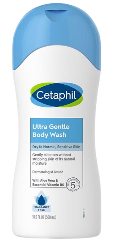 Cetaphil Body Wash Ultra Gentle Sensitive 16.9oz