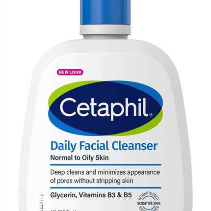 Cetaphil Daily Facial Cleanser 4oz Combination To Oily Skin