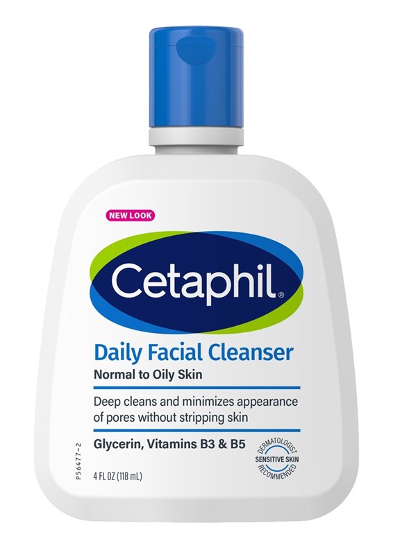 Cetaphil Daily Facial Cleanser 4oz Combination To Oily Skin