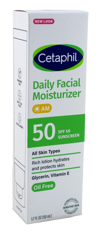 Cetaphil Daily Facial Spf#50 Moisturizer 1.7oz (Am)