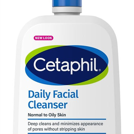 Cetaphil Daily Facial Cleanser 20oz Normal To Oily Skin