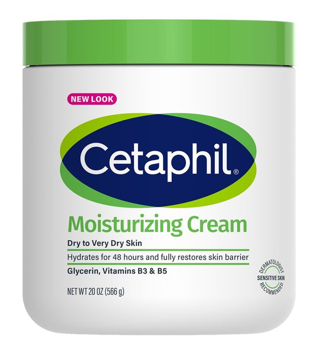 Cetaphil Moisturizing Cream 20oz Jar Dry To Very Dry Skin