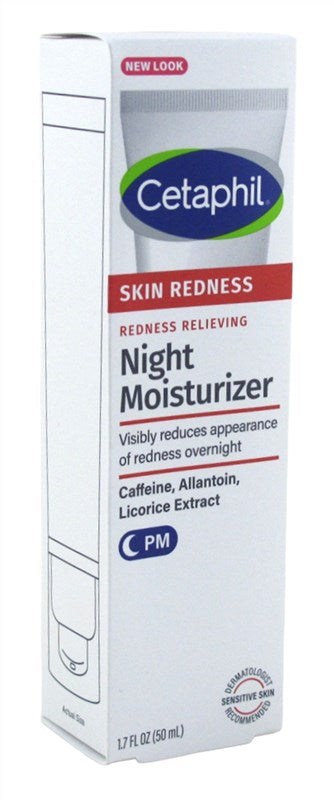 Cetaphil Night Moisturizer Pm 1.7oz Redness Relieving