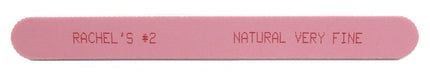 Rachels #02 Natural Very Fine Files 50 Count Pink