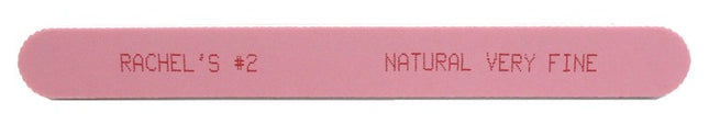 Rachels #02 Natural Very Fine Files 50 Count Pink