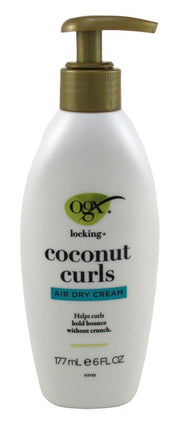 Ogx Coconut Curls Air Dry Cream 6oz Pump