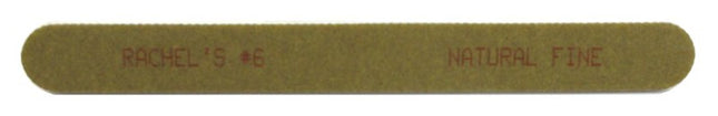 Rachels #06 Natural Fine Files 50 Count Brown