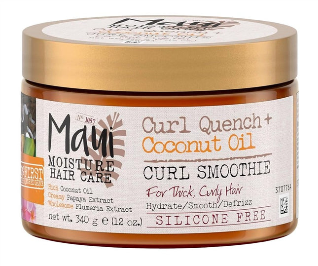 Maui Moisture Coconut Oil Curl Smoothie 12oz Jar