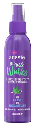 Aussie Miracle Waves Frizz- Fighting Spray 5.7oz