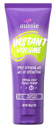 Aussie Instant Volume Style Defining Gel Strong Hold 7oz