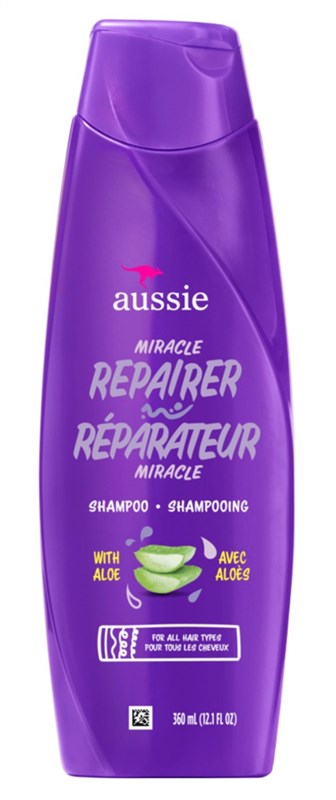 Aussie Shampoo Miracle Repairer With Aloe 12.1oz