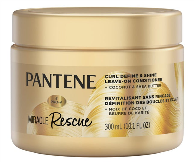 Pantene Miracle Rescue Leave- On Conditioner 10.1oz Jar