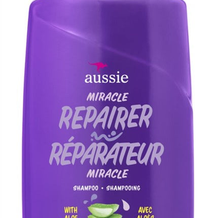 Aussie Shampoo Miracle Repairer With Aloe 26.2oz Pump
