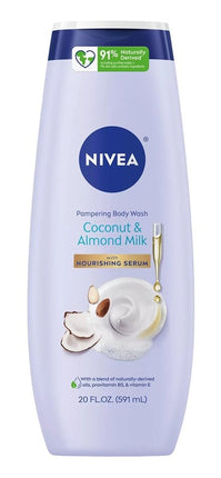Nivea Body Wash 20oz Coconut & Almond Milk