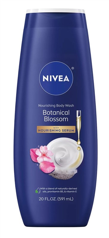 Nivea Body Wash 20oz Botanical Blossom