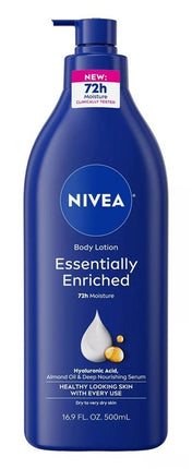 Nivea Lotion Essentially Enriched 16.9oz Pump(Very Dry)