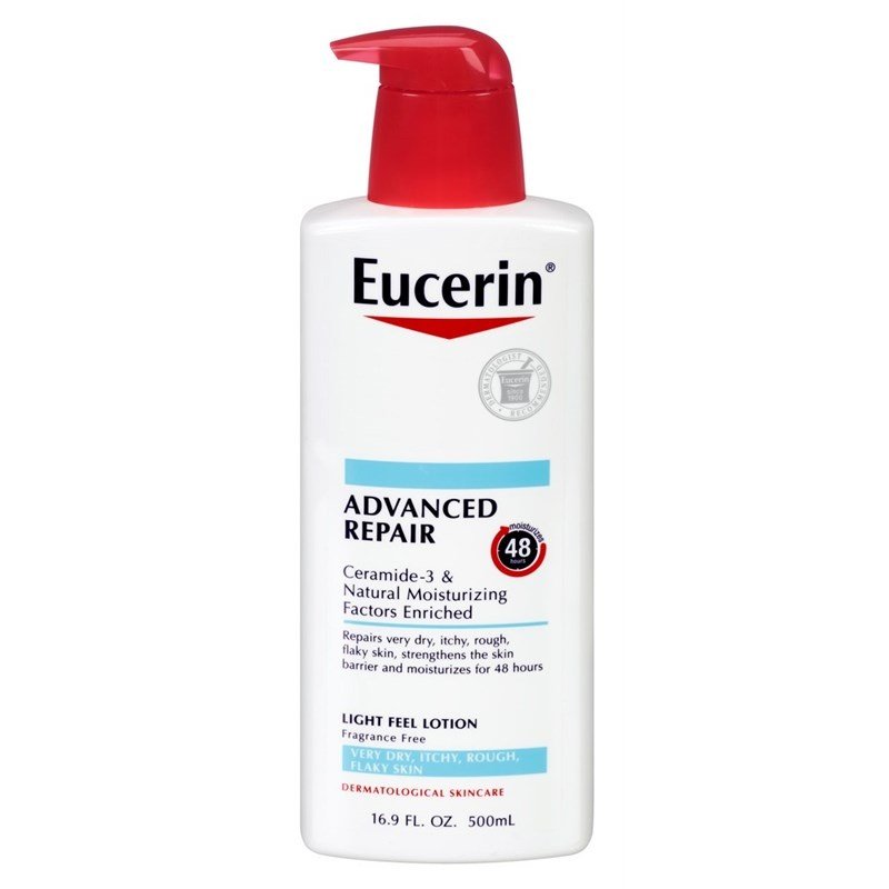 Eucerin Lotion Advanced Repair 16.9oz Pump (Fragrance-Free)