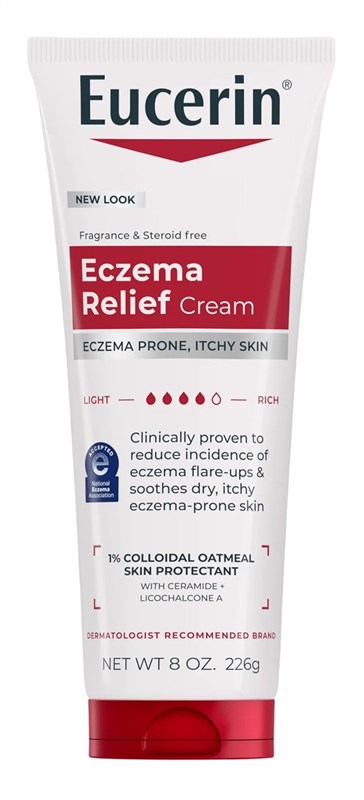 Eucerin Cream Eczema Relief 8oz Tube