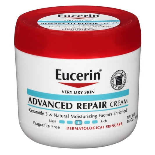 Eucerin Cream Advanced Repair 16oz Jar