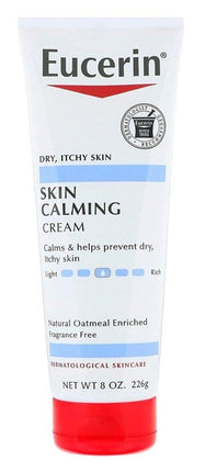 Eucerin Cream Skin Calming 8oz Tube (Fragrance-Free)