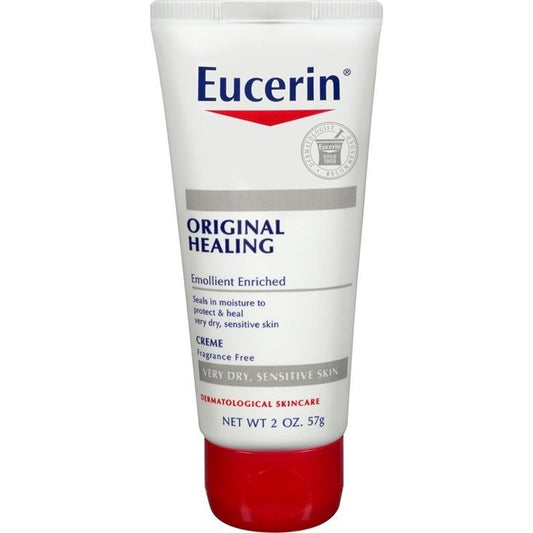 Eucerin Creme Original Healing 2oz Tube (Fragrance-Free)