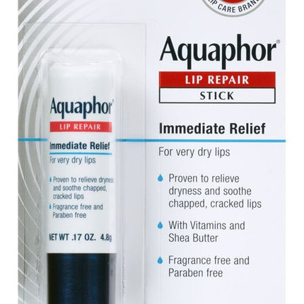 Aquaphor Lip Repair Stick 0.17oz (6 Pieces) Display