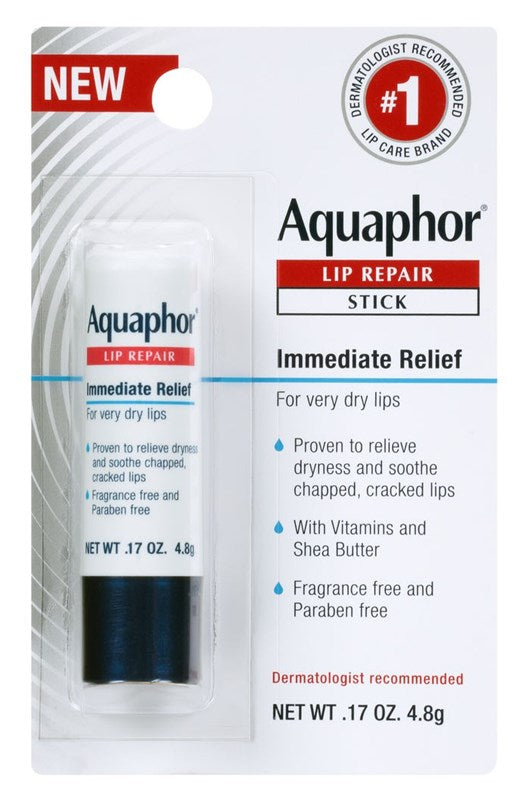 Aquaphor Lip Repair Stick 0.17oz (6 Pieces) Display