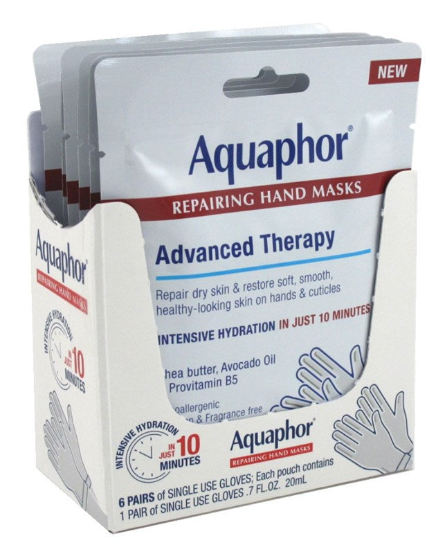 Aquaphor Repairing Hand Masks Advanced Therapy (6 Pieces)