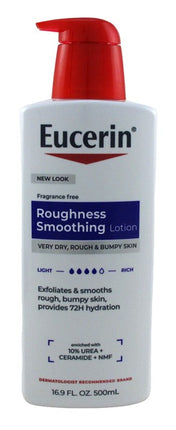 Eucerin Lotion Roughness Smoothing Dry Skin 16.9oz