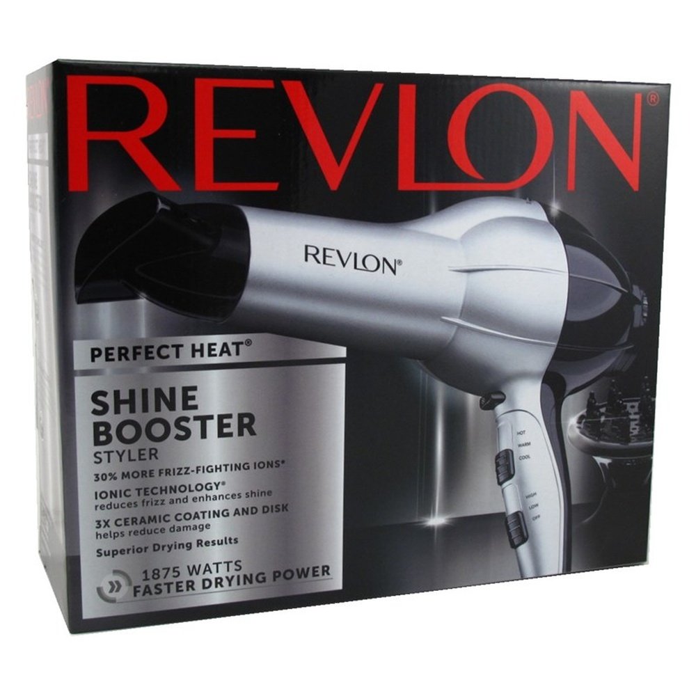 Revlon Dryer Shine Booster 1875 Watt Tourmaline W/Diffusr