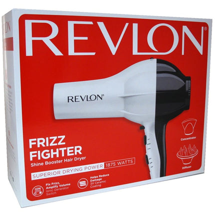 Revlon Dryer Shine Booster 1875 Watt With Attachments