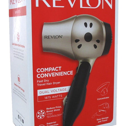 Revlon Dryer Travel Fast Dry 1875 Watt Folding Handle