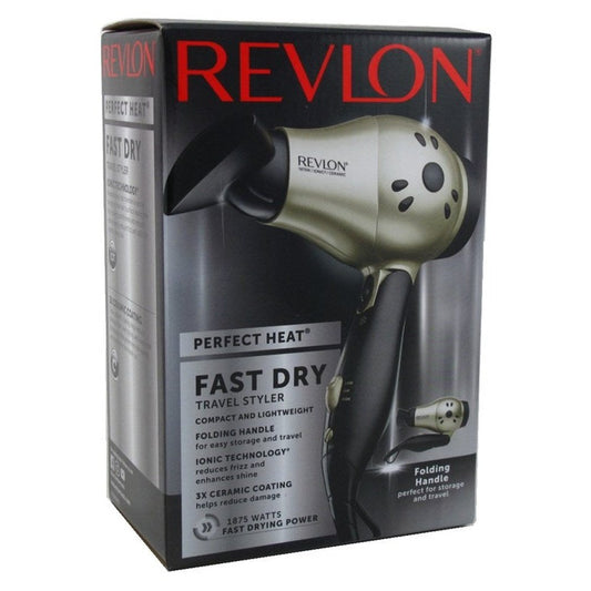 Revlon Dryer Travel Perfect Heat 1875 Watt Folding Handle