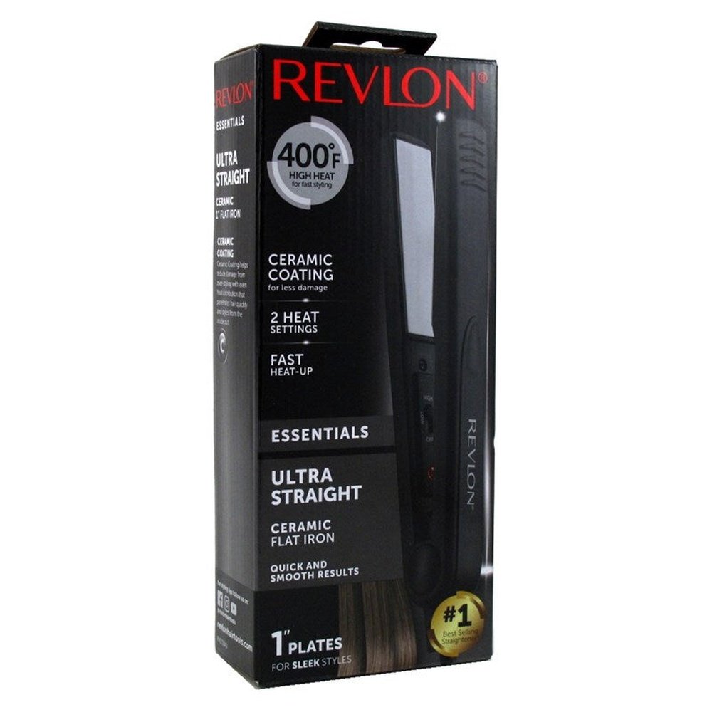 Revlon Flat Iron 1Inch Ultra Straight Ceramic