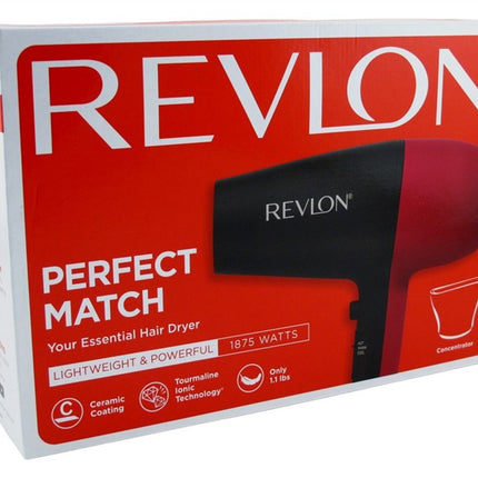 Revlon Dryer Perfect Match Tourmaline Ionic 1875 Watt