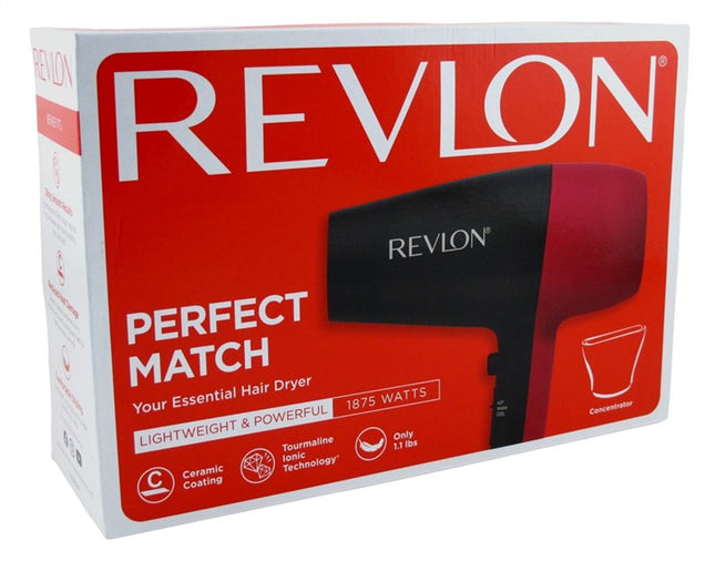 Revlon Dryer Perfect Match Tourmaline Ionic 1875 Watt