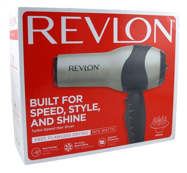 Revlon Dryer Turbo Speed Fast Drying 1875 Watt