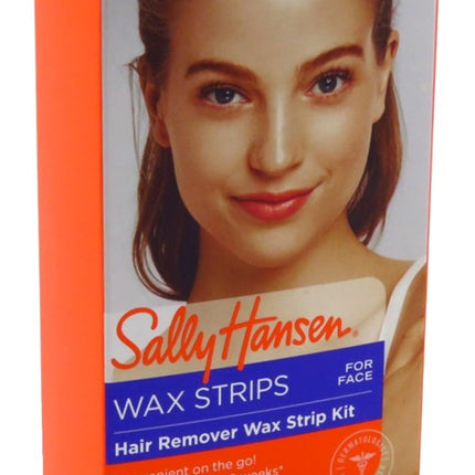 Sally Hansen Wax Strips For Face Hair Remover Wax Srip Kit