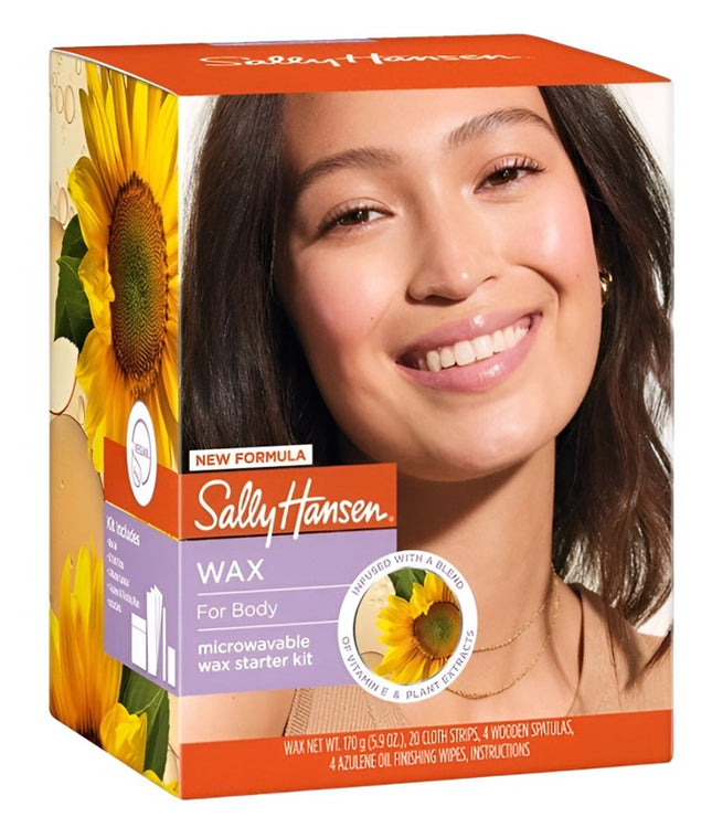 Sally Hansen Wax For Body Microwaveable Starter Kit