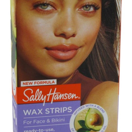 Sally Hansen Wax Strips For Face & Bikini 20 Count