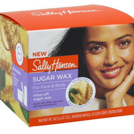 Sally Hansen Sugar Wax Rinse- Off For Face & Body