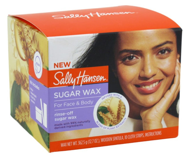Sally Hansen Sugar Wax Rinse- Off For Face & Body