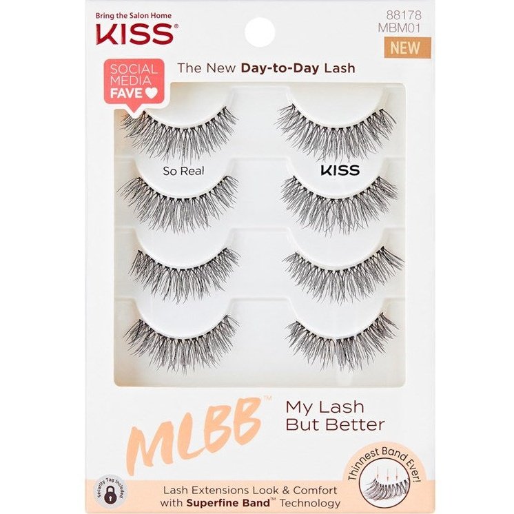 Kiss My Lash But Better Multi- Pack So Real 4-Pair