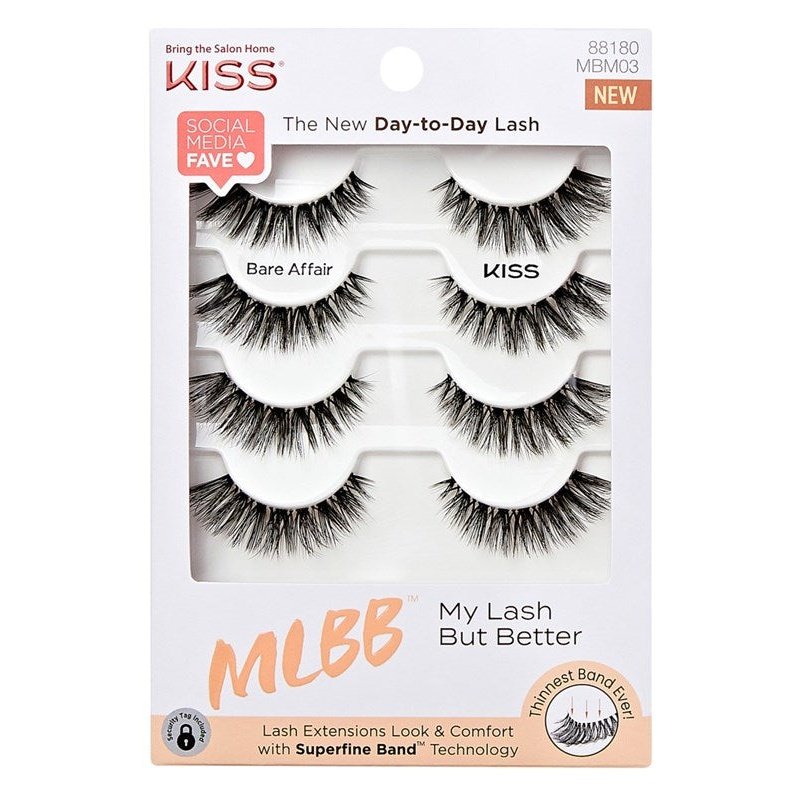 Kiss My Lash But Better Multi- Pack Bare Affair 4-Pair